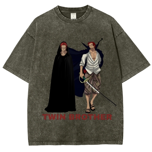 Unisex Vintage Washed T-Shirt| one piece-Teegamechanger