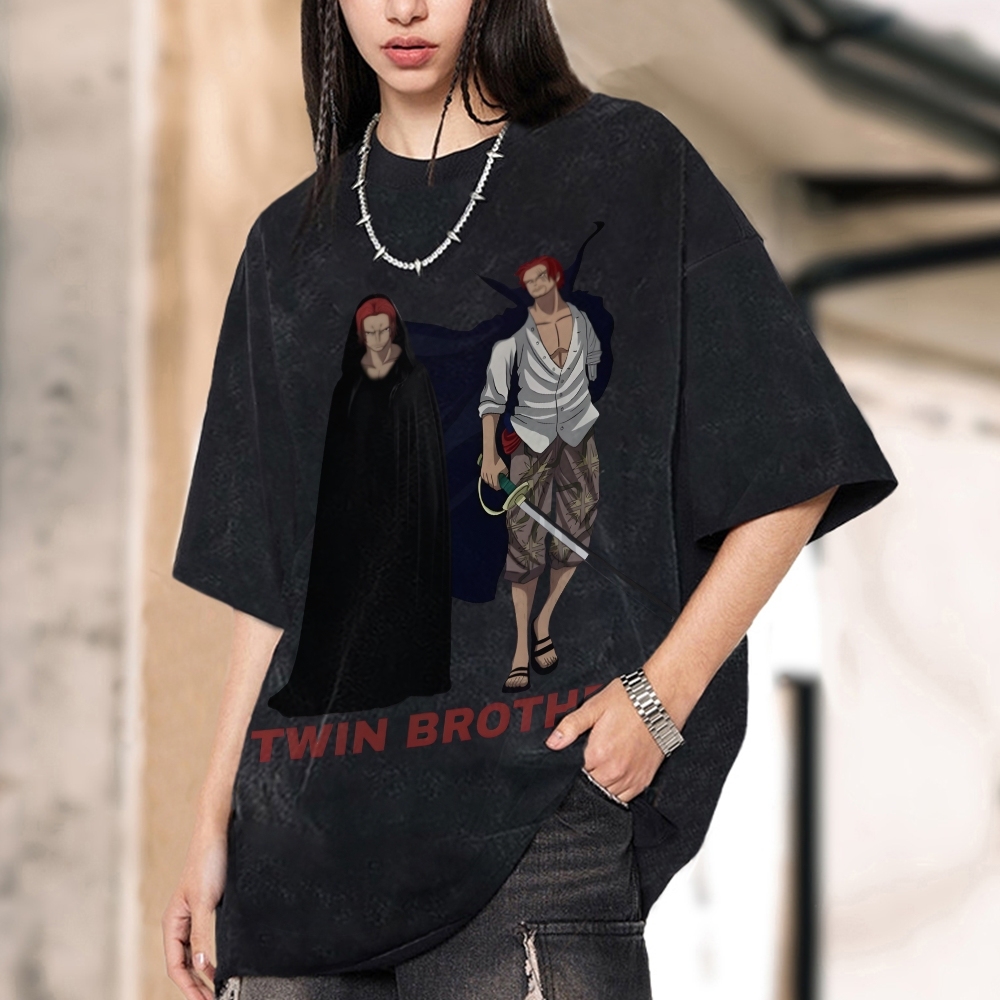 Unisex Vintage Washed T-Shirt| one piece-Teegamechanger