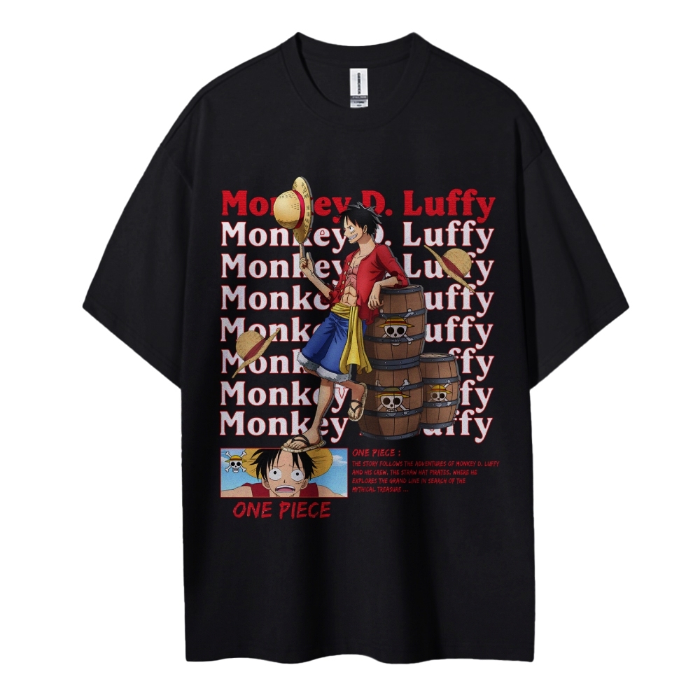Luffy Oversized T-Shirt |One Piece-Teegamechanger