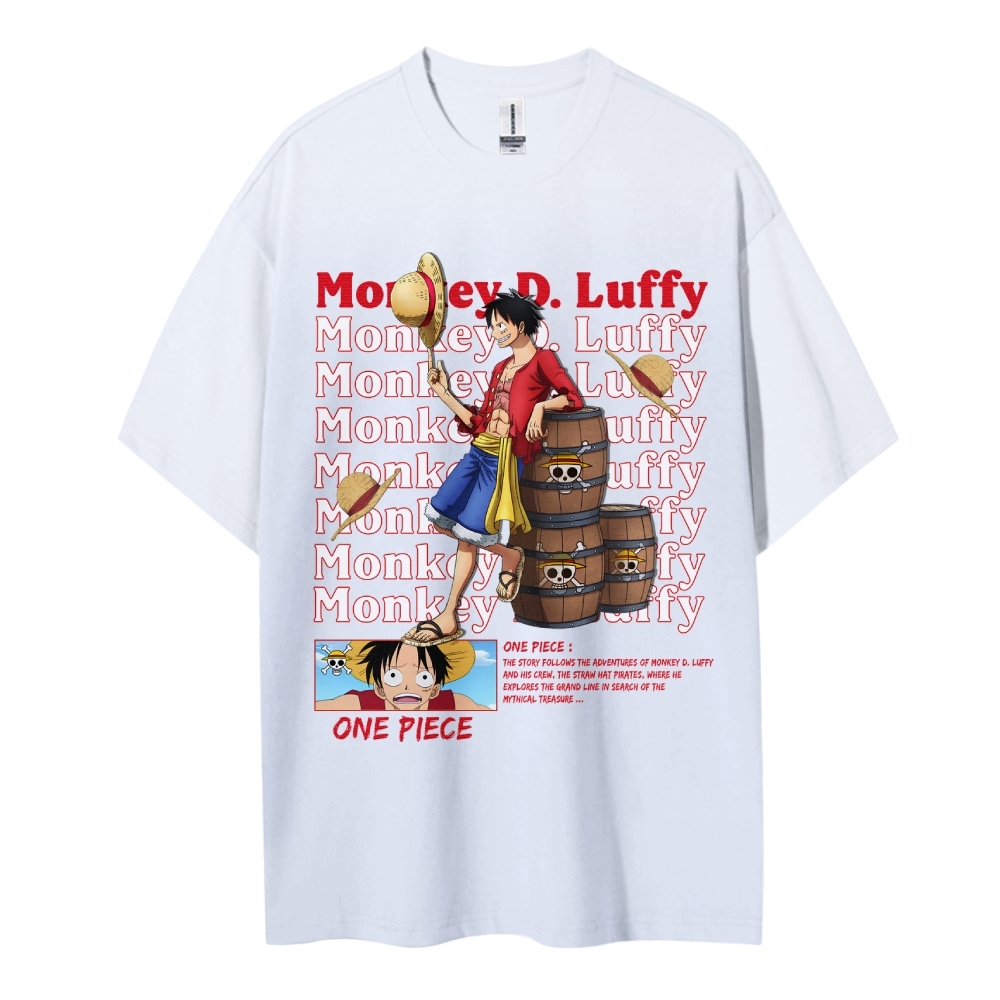 Luffy Oversized T-Shirt |One Piece-Teegamechanger