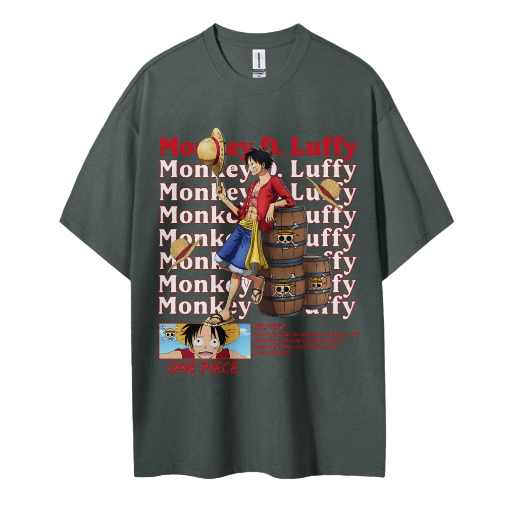 Luffy Oversized T-Shirt |One Piece-Teegamechanger