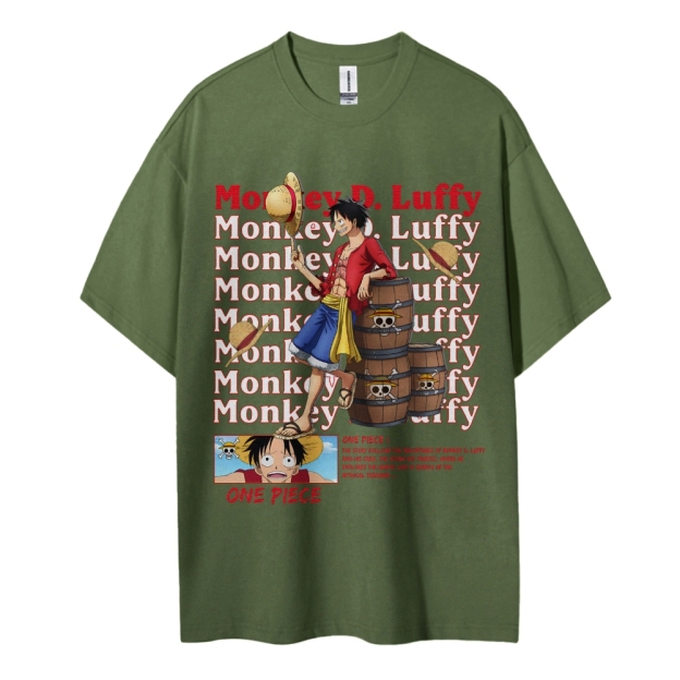 Luffy Oversized T-Shirt |One Piece-Teegamechanger