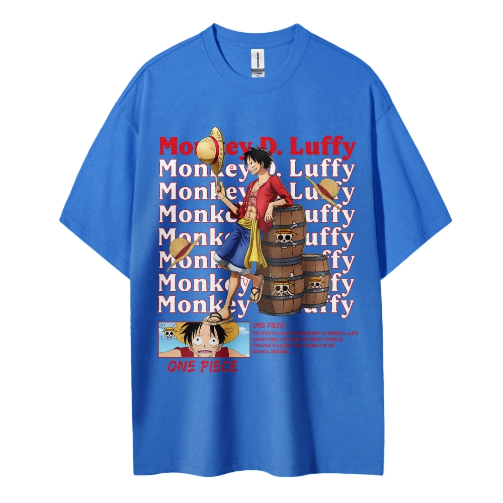 Luffy Oversized T-Shirt |One Piece-Teegamechanger