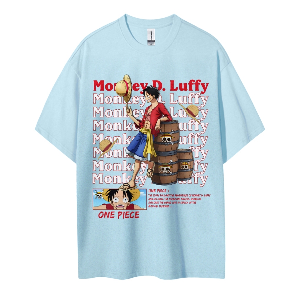 Luffy Oversized T-Shirt |One Piece-Teegamechanger