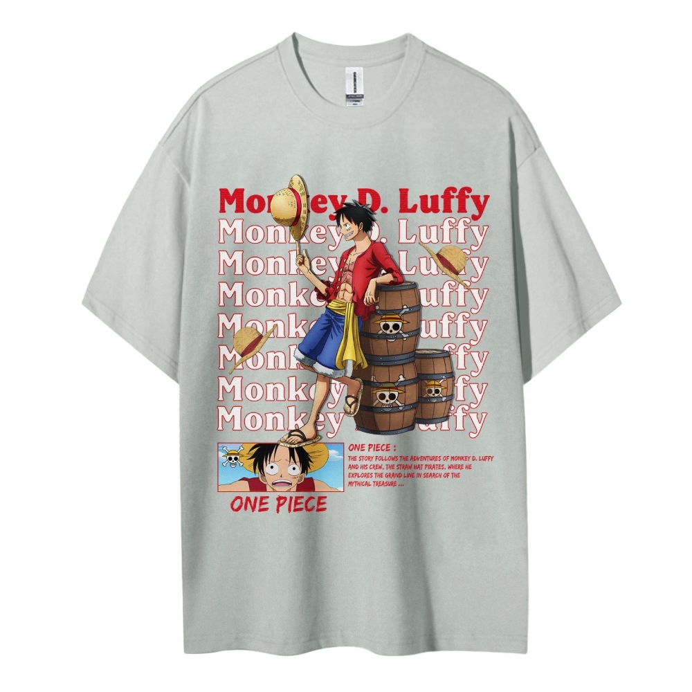 Luffy Oversized T-Shirt |One Piece-Teegamechanger