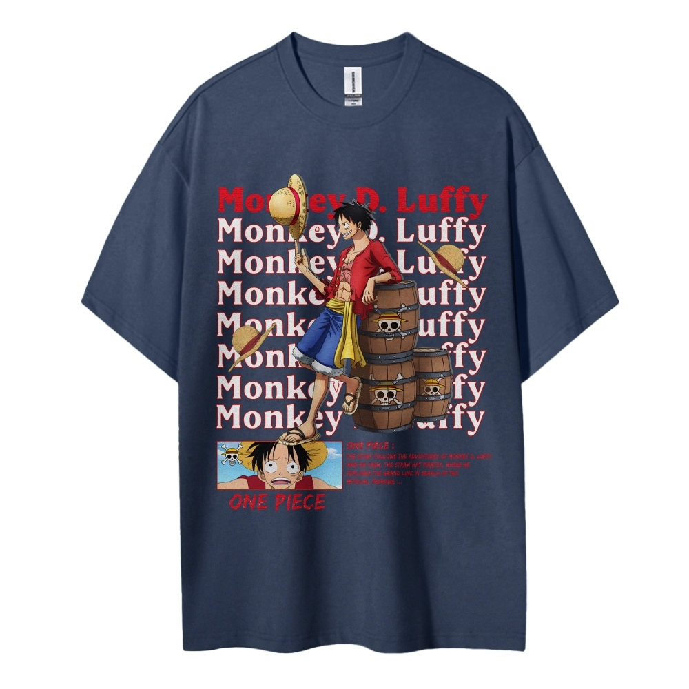 Luffy Oversized T-Shirt |One Piece-Teegamechanger