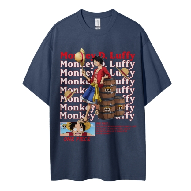 Luffy Oversized T-Shirt |One Piece-Teegamechanger