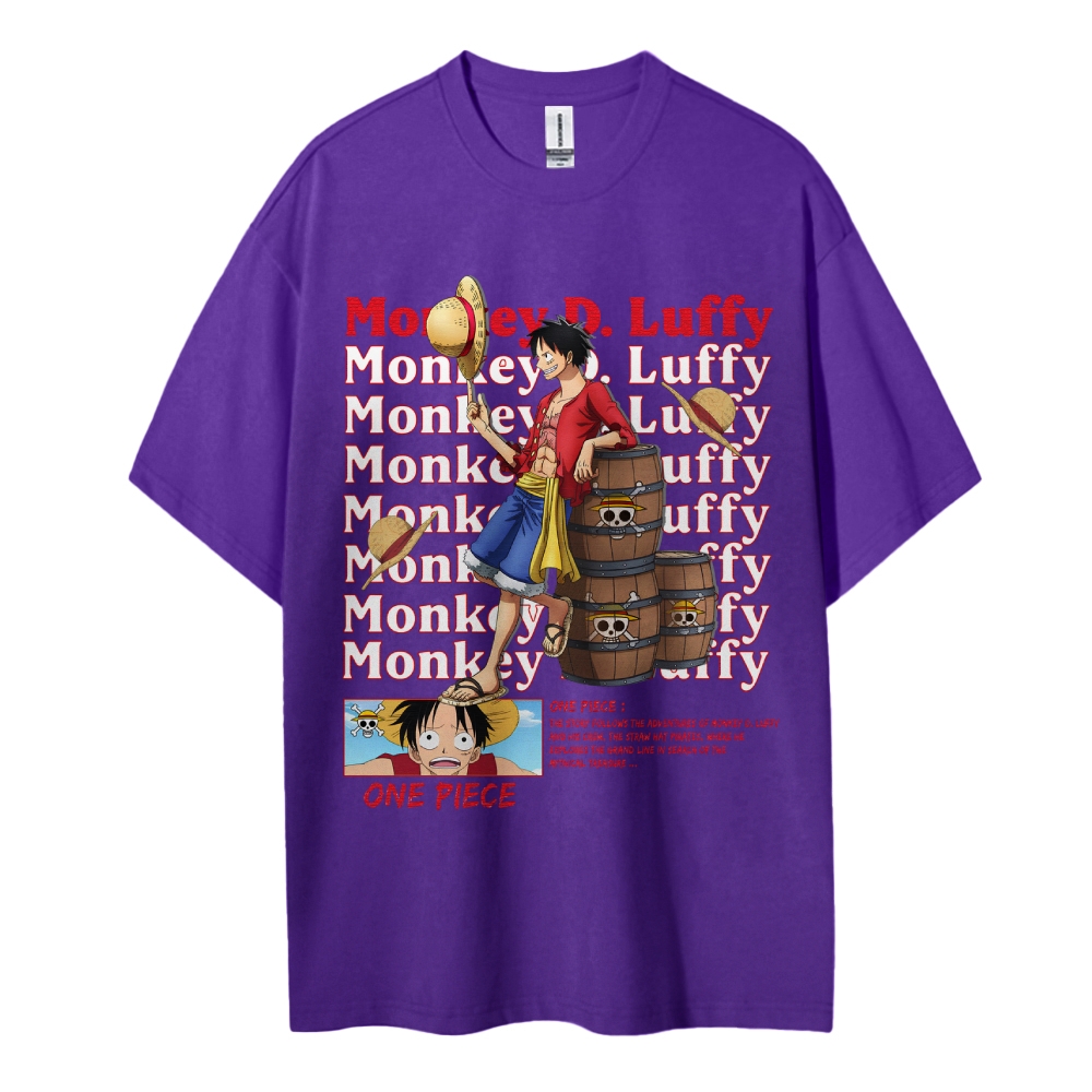 Luffy Oversized T-Shirt |One Piece-Teegamechanger