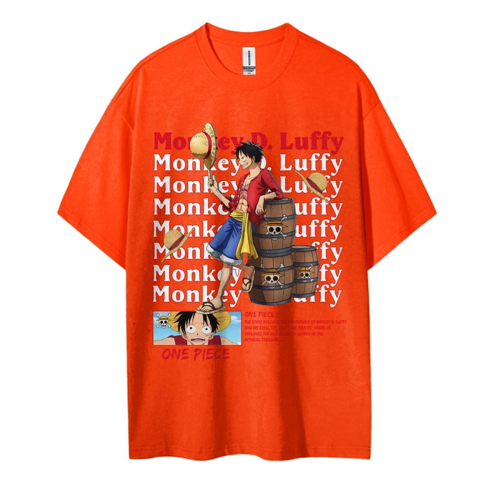 Luffy Oversized T-Shirt |One Piece-Teegamechanger