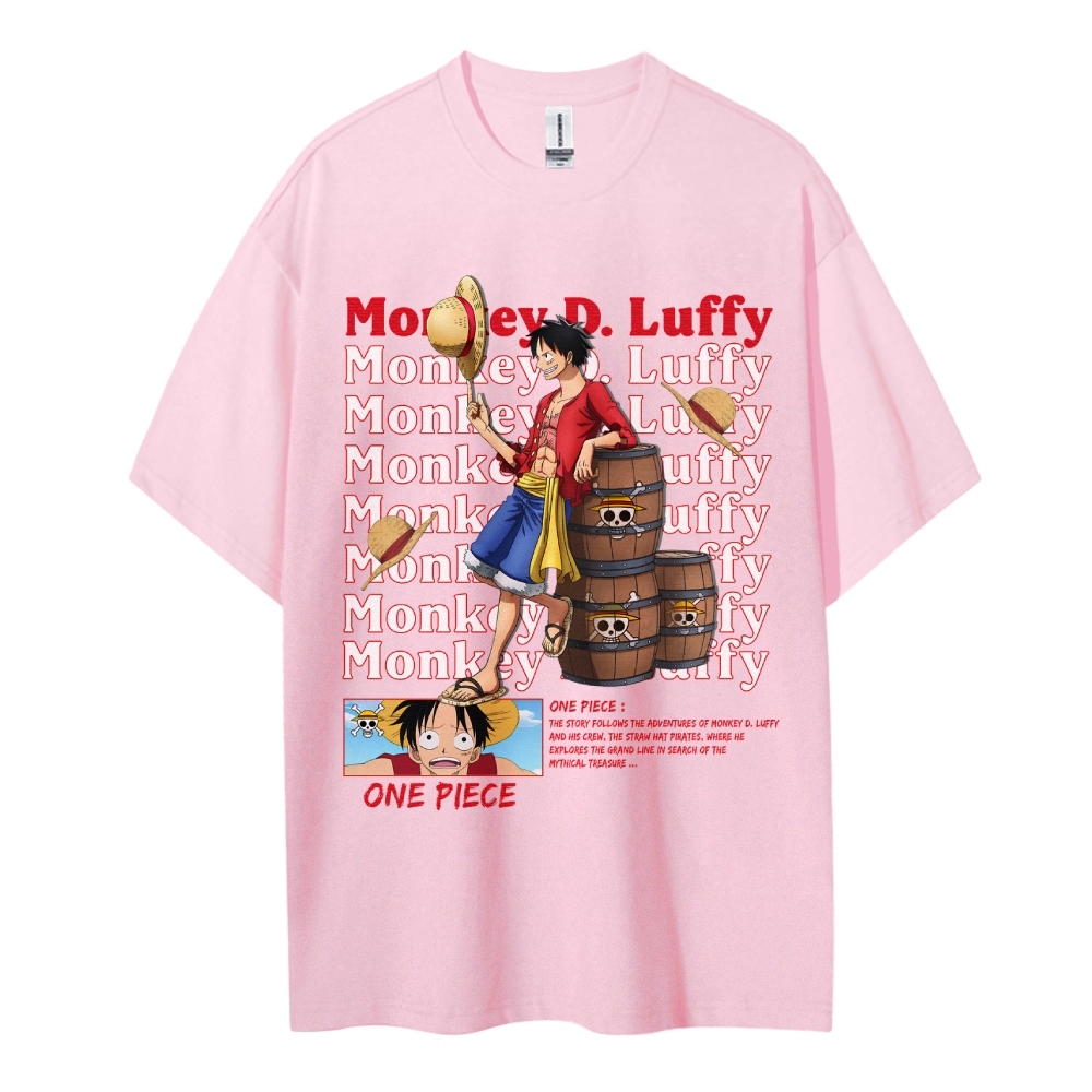 Luffy Oversized T-Shirt |One Piece-Teegamechanger