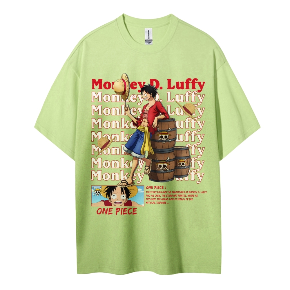 Luffy Oversized T-Shirt |One Piece-Teegamechanger