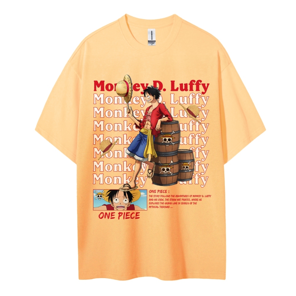 Luffy Oversized T-Shirt |One Piece-Teegamechanger