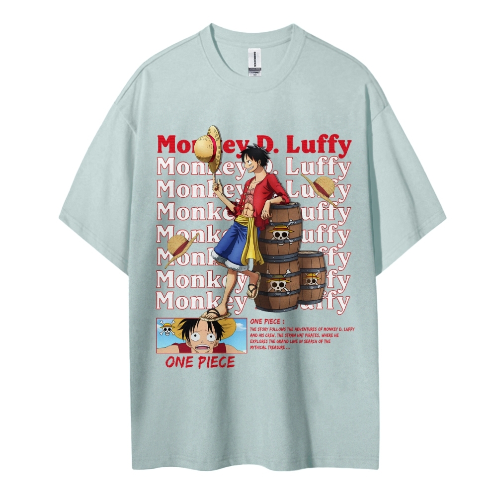 Luffy Oversized T-Shirt |One Piece-Teegamechanger