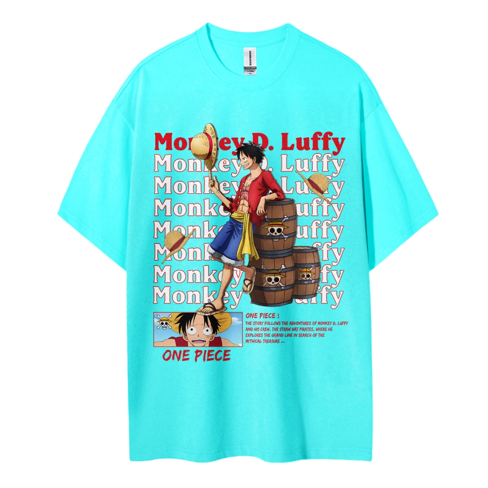 Luffy Oversized T-Shirt |One Piece-Teegamechanger