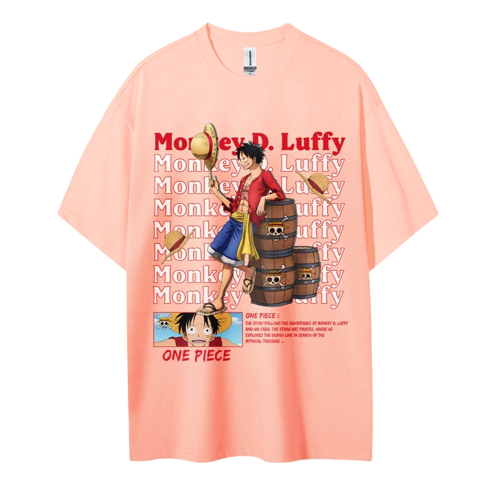Luffy Oversized T-Shirt |One Piece-Teegamechanger