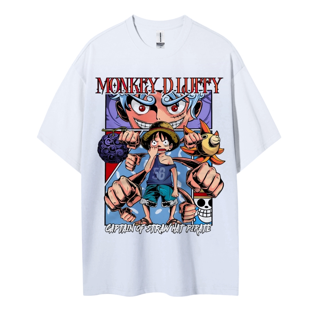 Luffy Oversized T-Shirt |One Piece-Teegamechanger