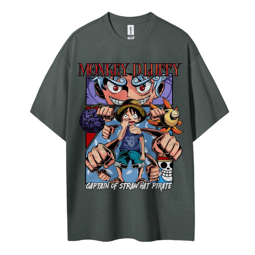 Luffy Oversized T-Shirt |One Piece-Teegamechanger