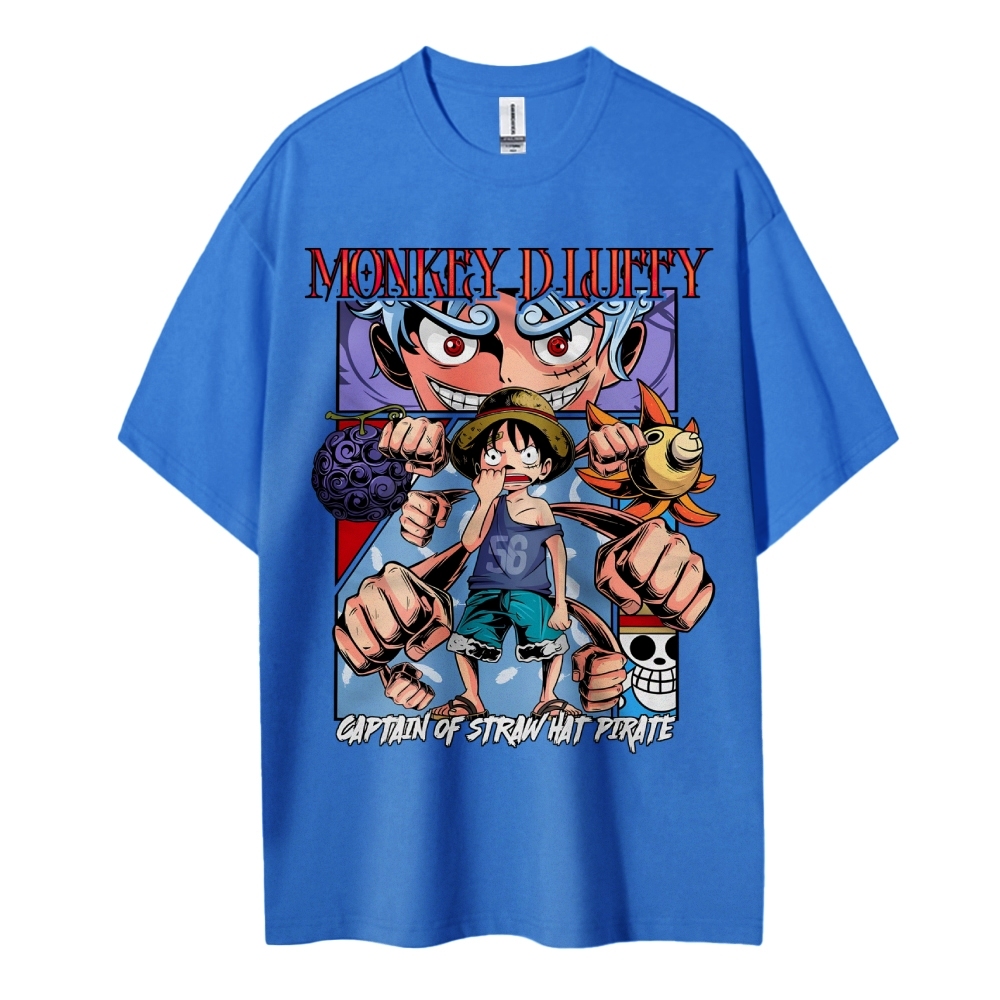 Luffy Oversized T-Shirt |One Piece-Teegamechanger