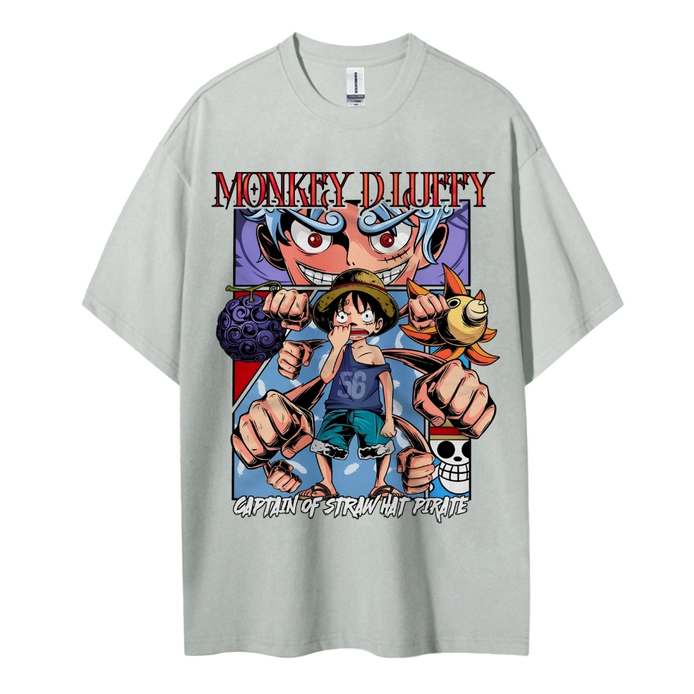 Luffy Oversized T-Shirt |One Piece-Teegamechanger