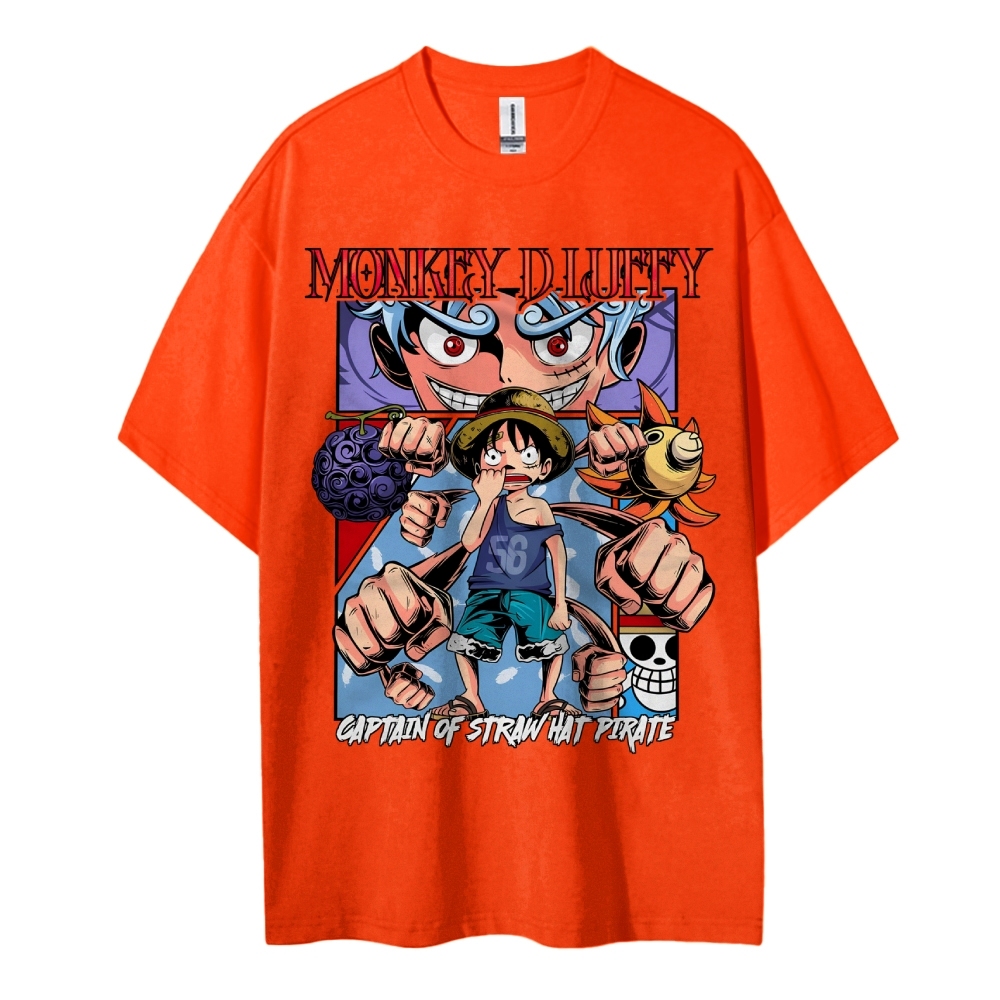 Luffy Oversized T-Shirt |One Piece-Teegamechanger