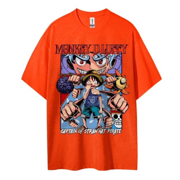 Luffy Oversized T-Shirt |One Piece-Teegamechanger