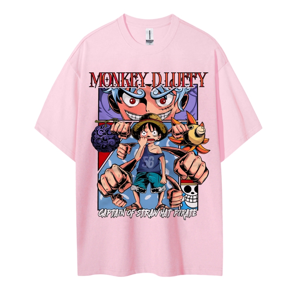 Luffy Oversized T-Shirt |One Piece-Teegamechanger