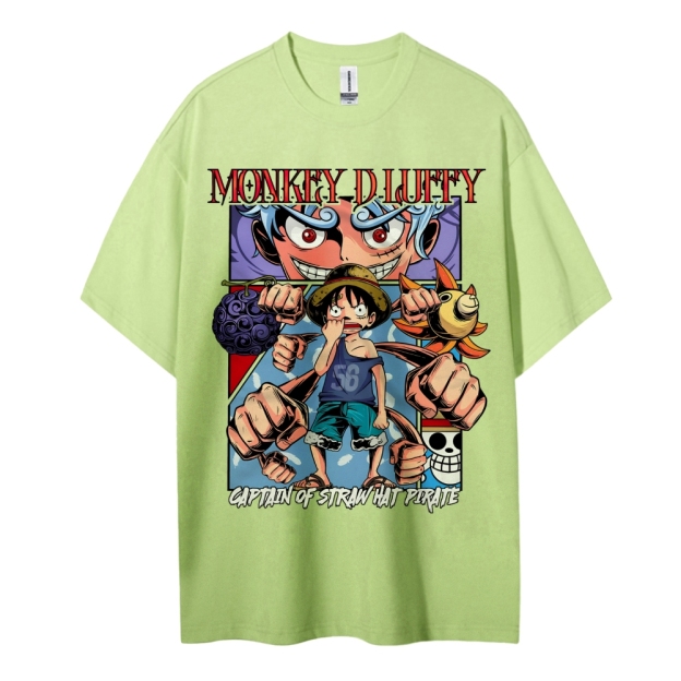 Luffy Oversized T-Shirt |One Piece-Teegamechanger