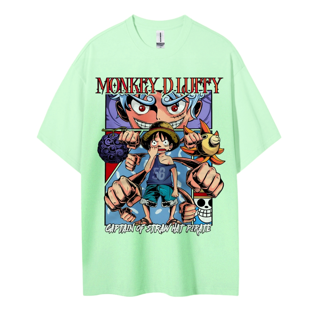 Luffy Oversized T-Shirt |One Piece-Teegamechanger