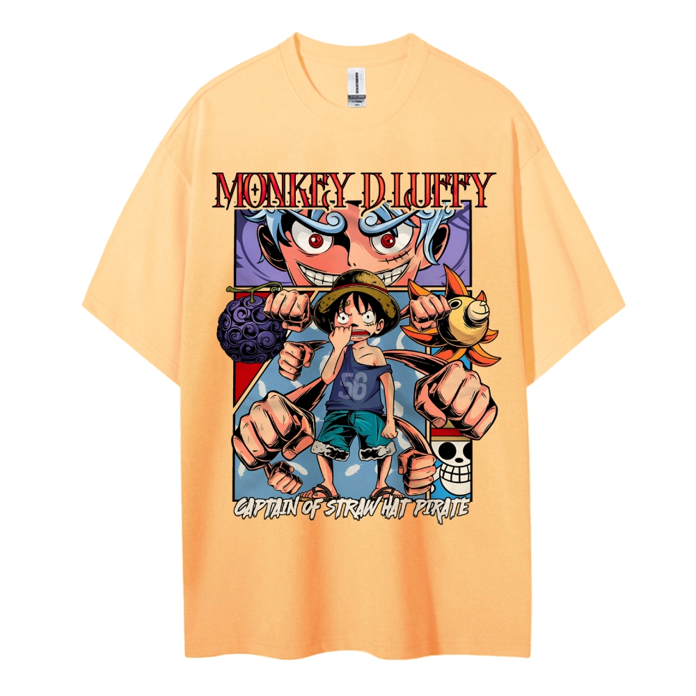 Luffy Oversized T-Shirt |One Piece-Teegamechanger