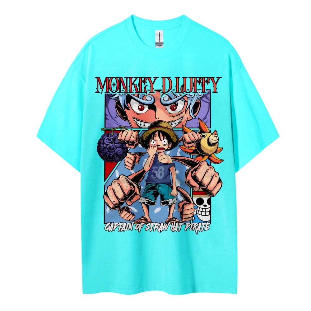 Luffy Oversized T-Shirt |One Piece-Teegamechanger