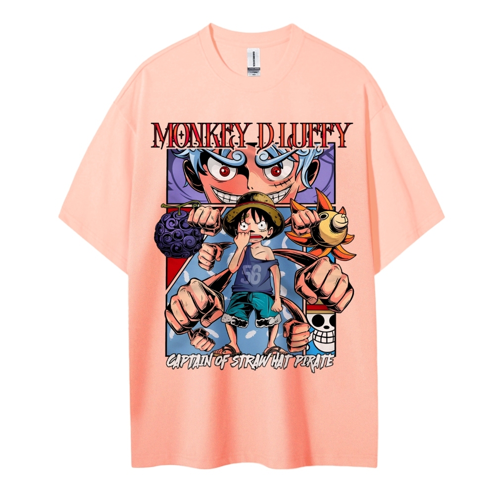 Luffy Oversized T-Shirt |One Piece-Teegamechanger