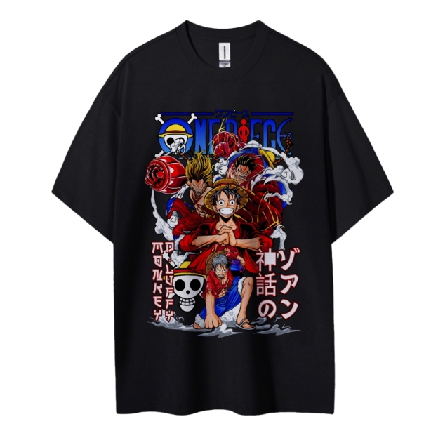 Luffy Oversized T-Shirt |One Piece-Teegamechanger