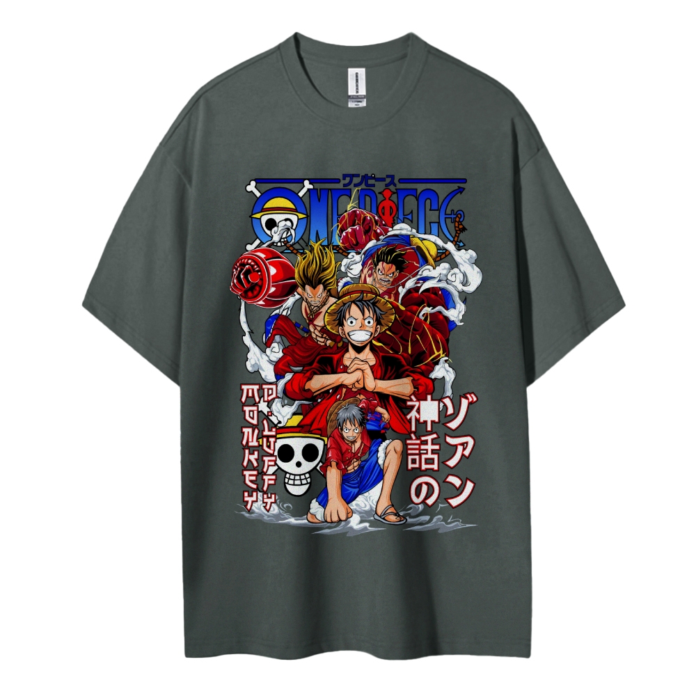 Luffy Oversized T-Shirt |One Piece-Teegamechanger