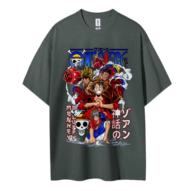 Luffy Oversized T-Shirt |One Piece-Teegamechanger