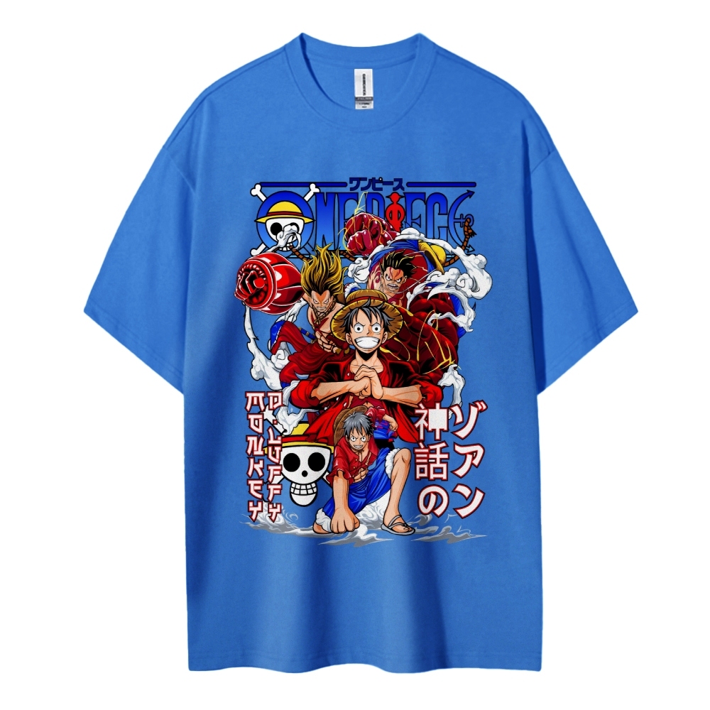 Luffy Oversized T-Shirt |One Piece-Teegamechanger