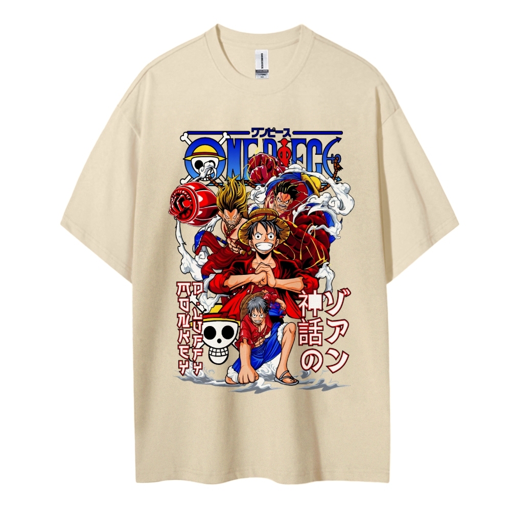 Luffy Oversized T-Shirt |One Piece-Teegamechanger