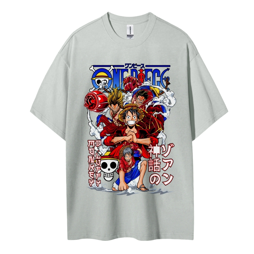 Luffy Oversized T-Shirt |One Piece-Teegamechanger