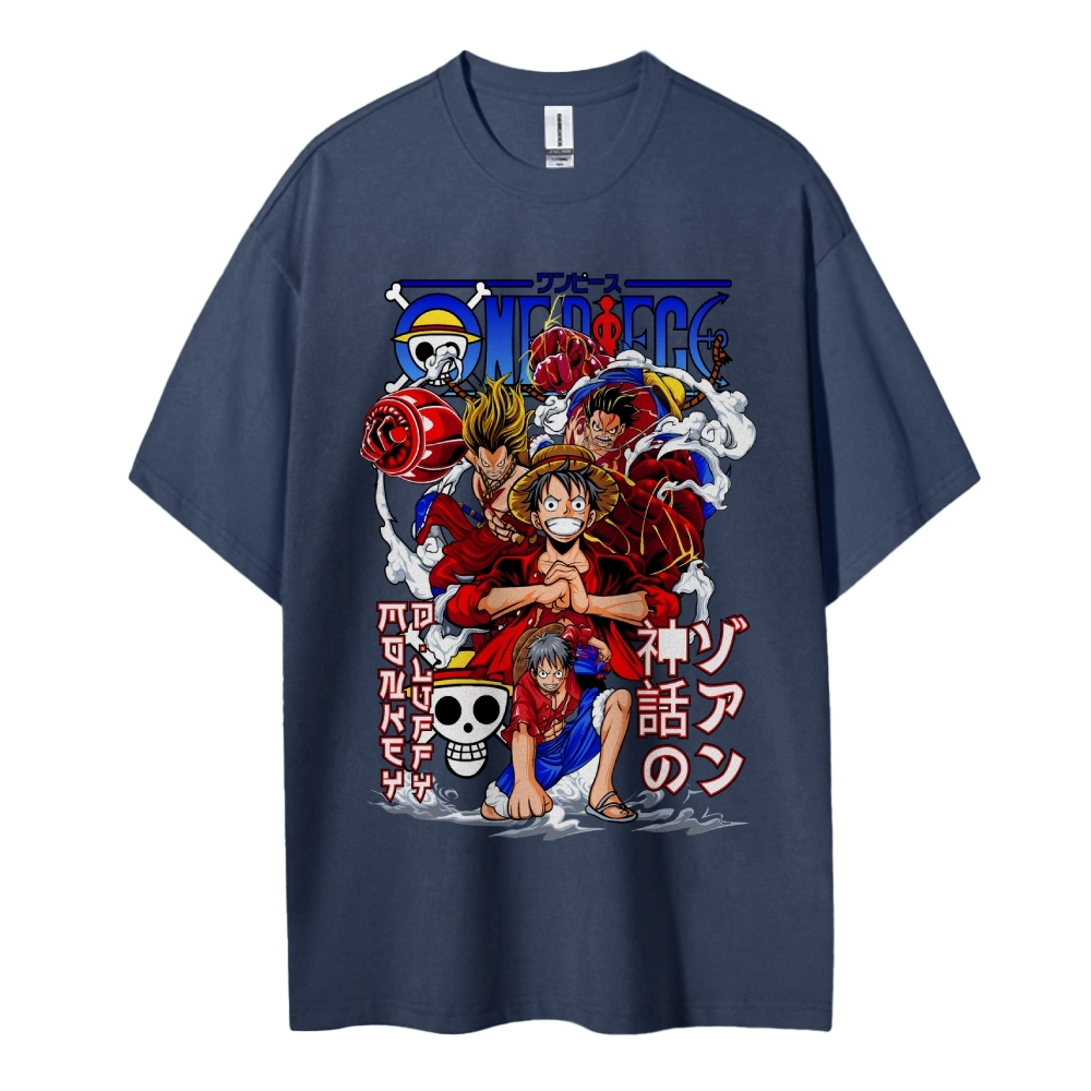 Luffy Oversized T-Shirt |One Piece-Teegamechanger