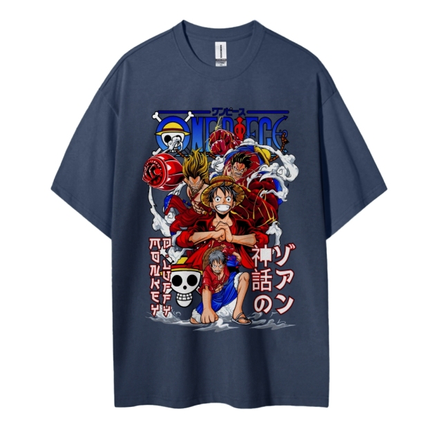 Luffy Oversized T-Shirt |One Piece-Teegamechanger