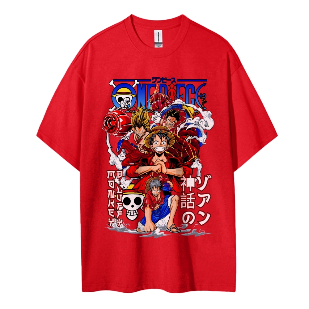 Luffy Oversized T-Shirt |One Piece-Teegamechanger