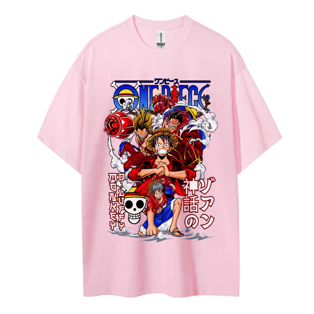 Luffy Oversized T-Shirt |One Piece-Teegamechanger