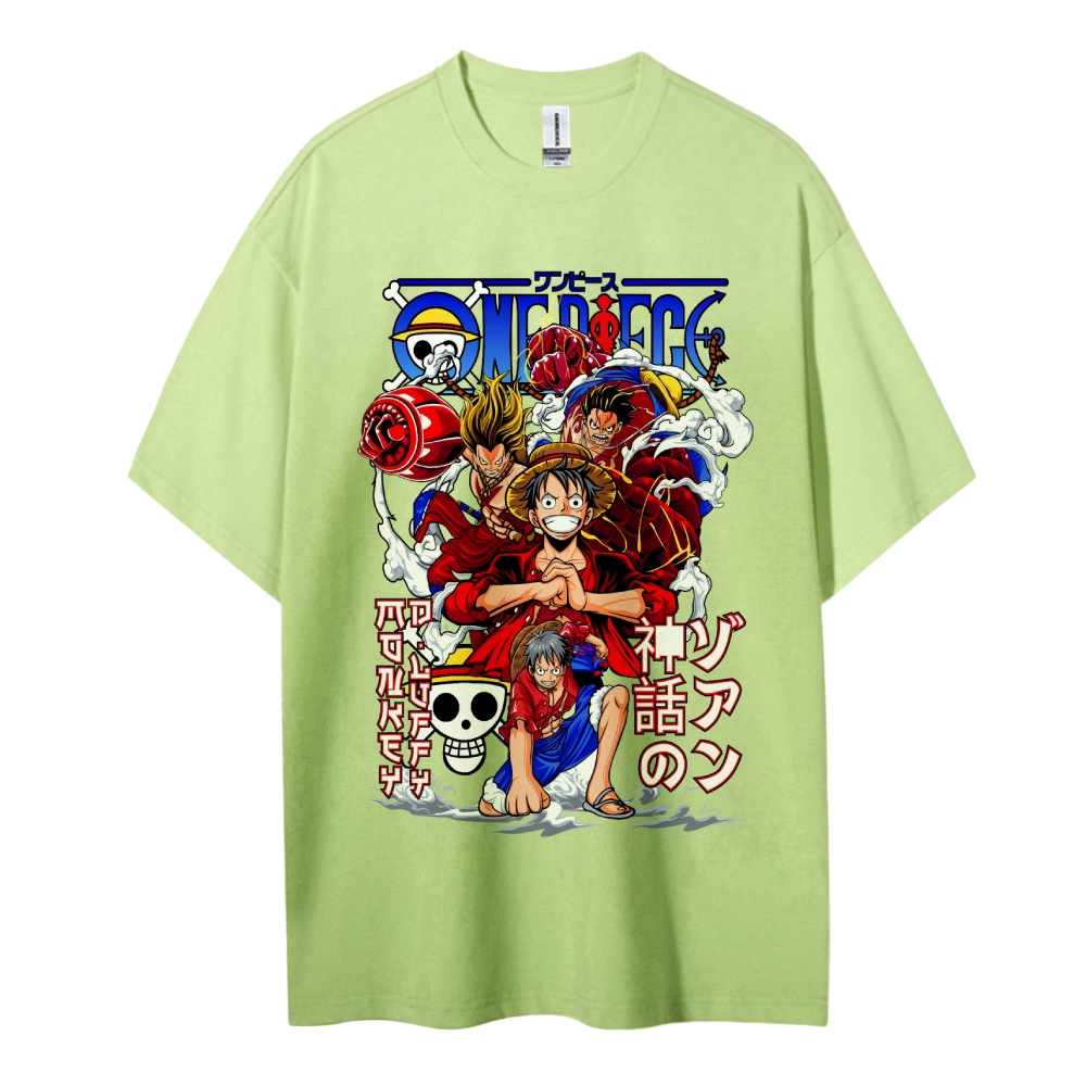 Luffy Oversized T-Shirt |One Piece-Teegamechanger