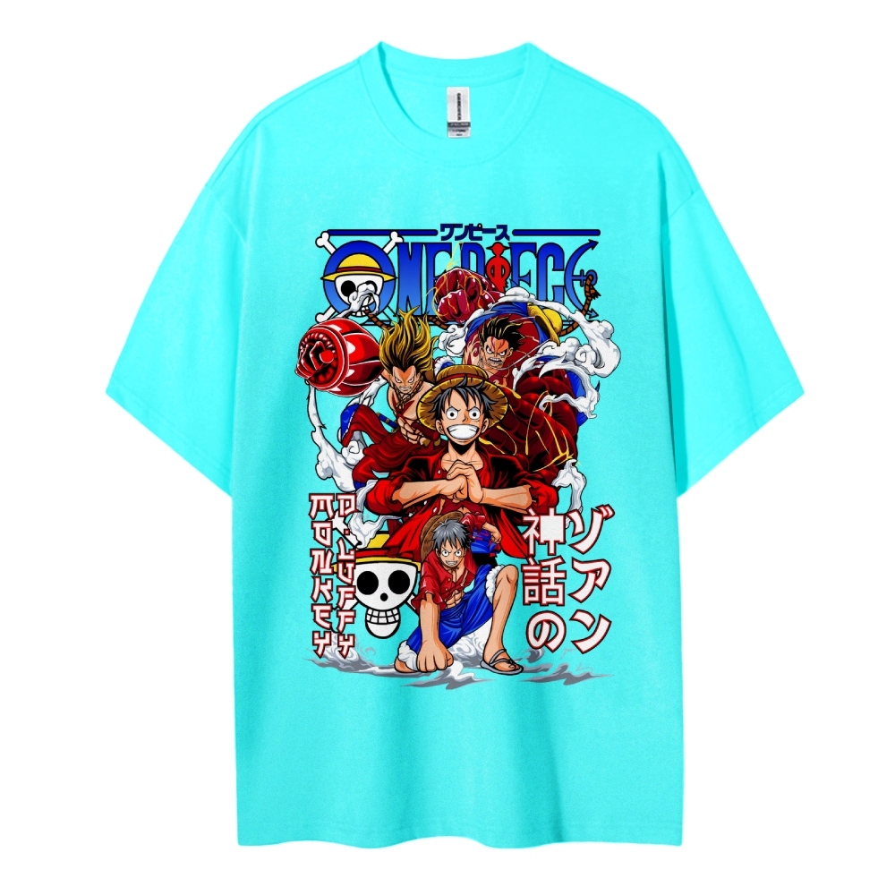 Luffy Oversized T-Shirt |One Piece-Teegamechanger