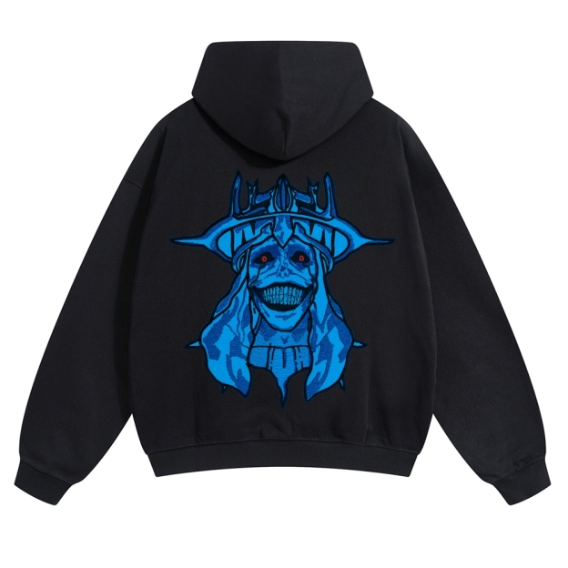 Unisex Anime Cotton Hoodie