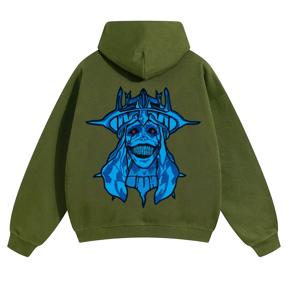 Unisex Anime Cotton Hoodie