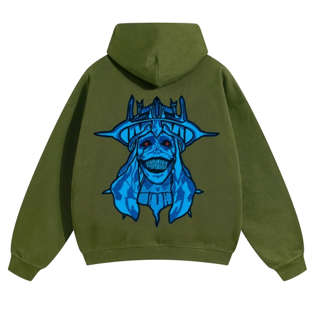 Unisex Anime Cotton Hoodie