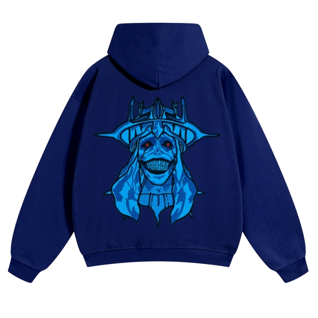 Unisex Anime Cotton Hoodie