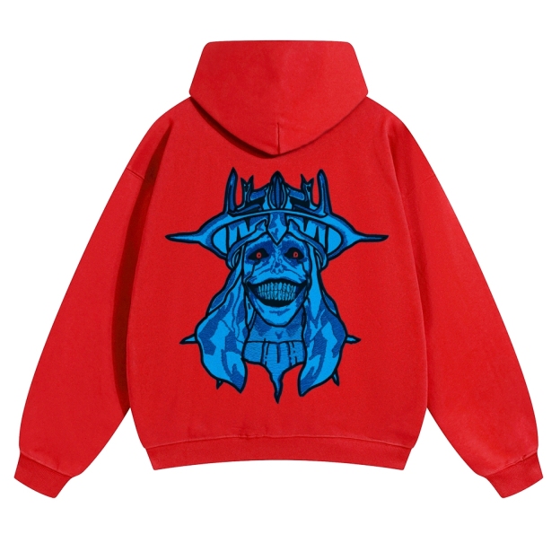 Unisex Anime Cotton Hoodie