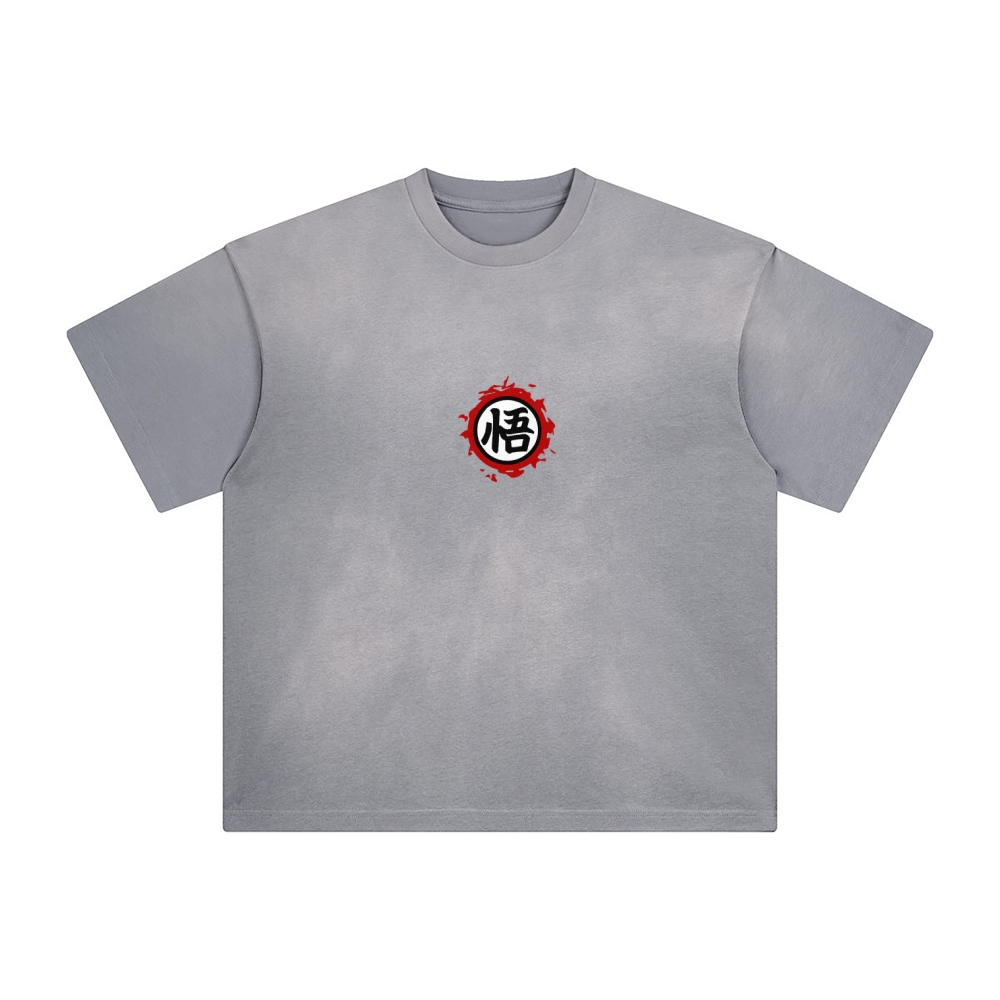 Unisex Fit Washed T-Shirt丨Dragon Ball