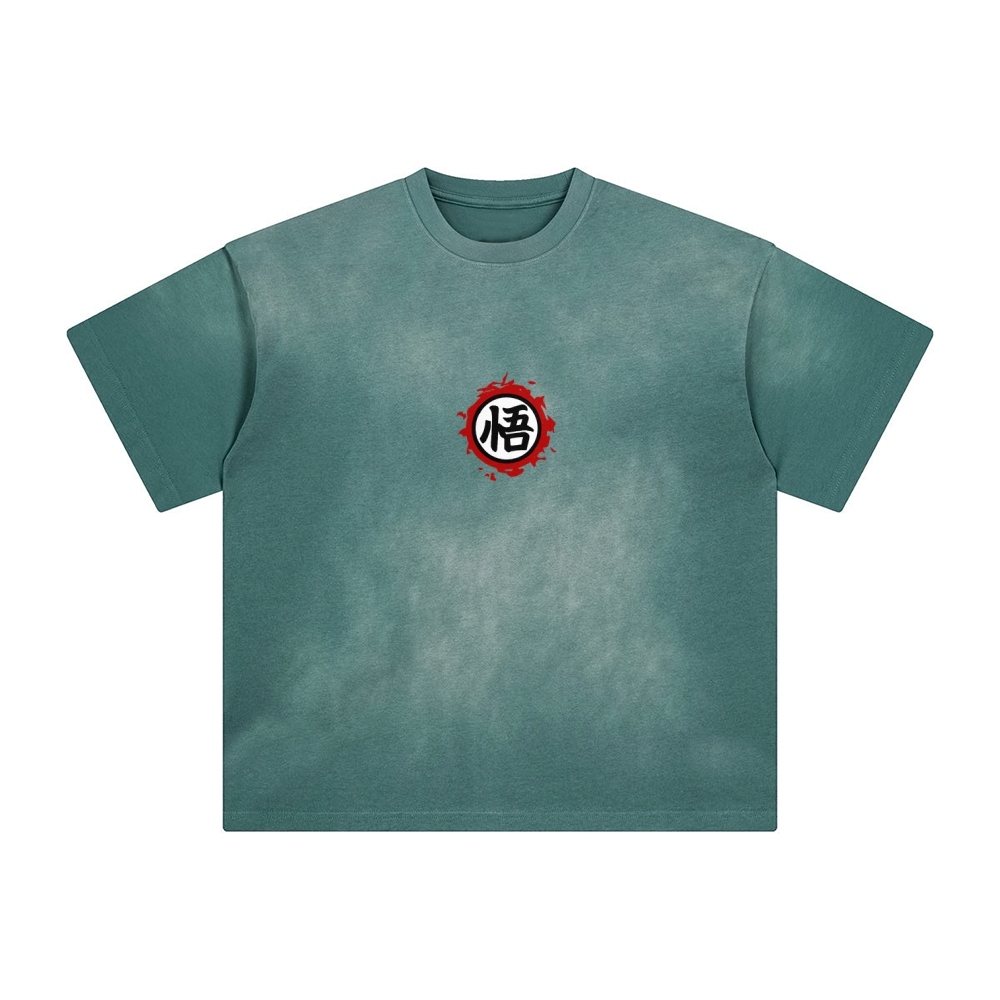 Unisex Fit Washed T-Shirt丨Dragon Ball